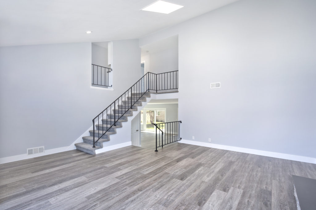 Living room view of Stairs
