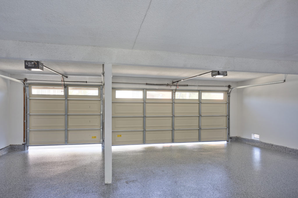 inside garage